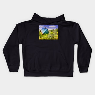 Abandoned Fishing Boat in Feltzen South Kids Hoodie